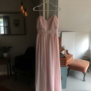 Bridal Gallery Blush Pink Bridesmaid Prom Maxi
